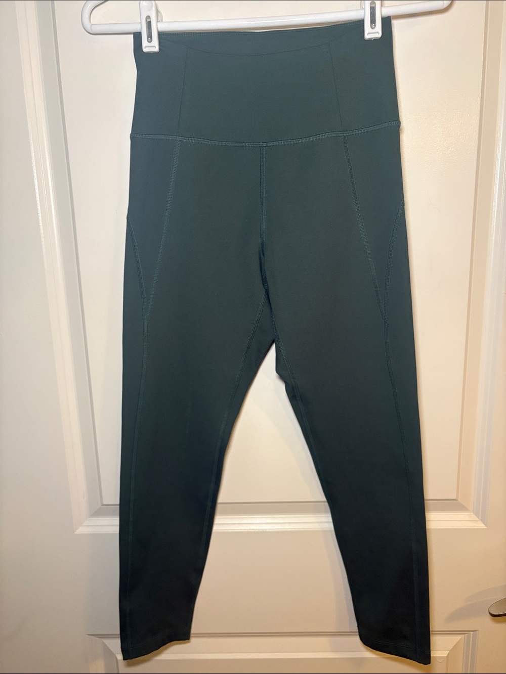 girlfriend collective Dark Emerald Green High-Rise Leggings Size Small